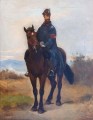 auguste-bachelin-soldat-sur-cheval-40-31cm